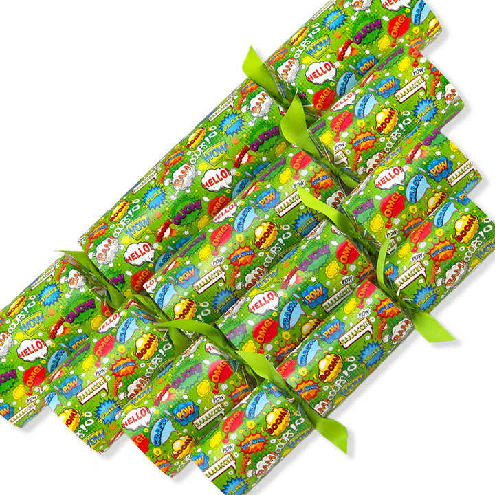 Extra Large &amp; Jumbo | Reusable Keepsake Cracker Making Kit | Neon Superhero