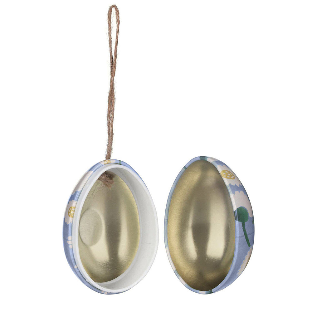 Emma Bridgewater | Two Part Hanging Easter Egg | Fillable Tin | 7cm