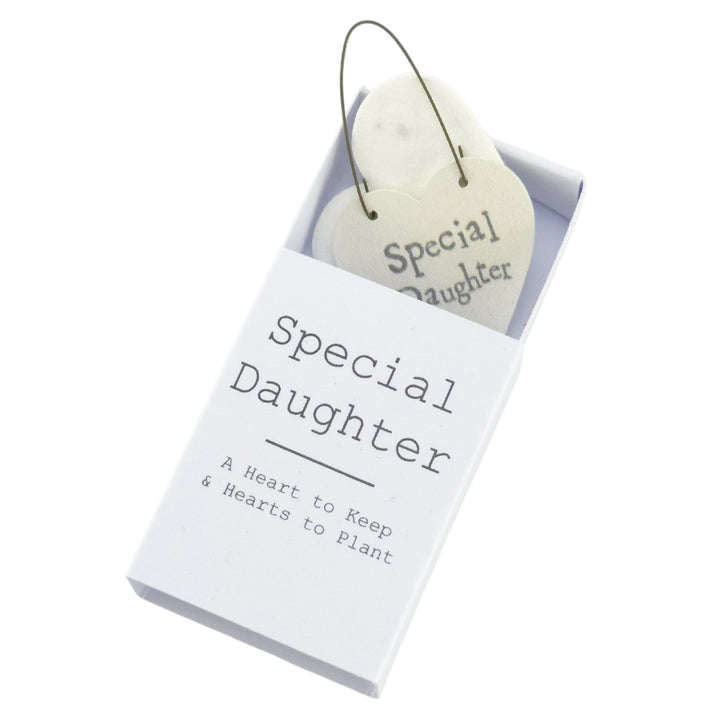 Special Daughter | Hearts to Keep and to Plant | Cracker Filler | Mini Gift