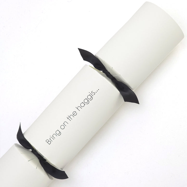 Bring on the Haggis... | Burns Night | Modern Phrases Cracker Making Kit