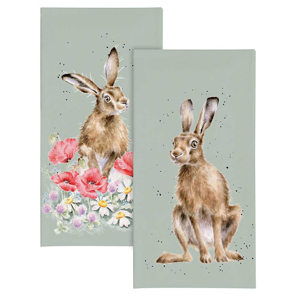 Inquisitive Hare | Wrendale Pocket Sizes Tissues | Little Cracker Filler Gift