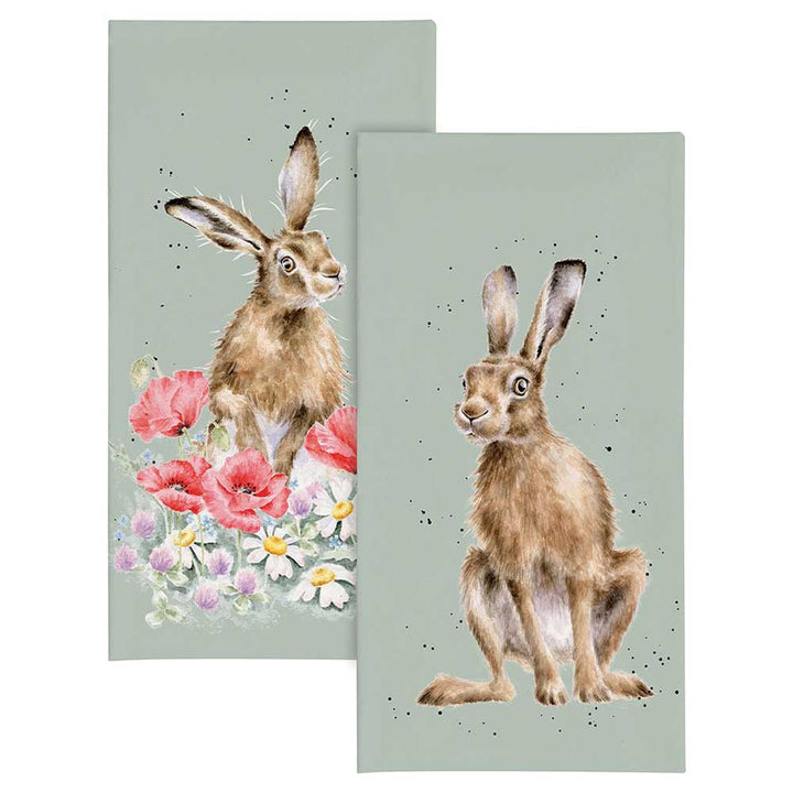 Inquisitive Hare | Wrendale Pocket Sizes Tissues | Little Cracker Filler Gift