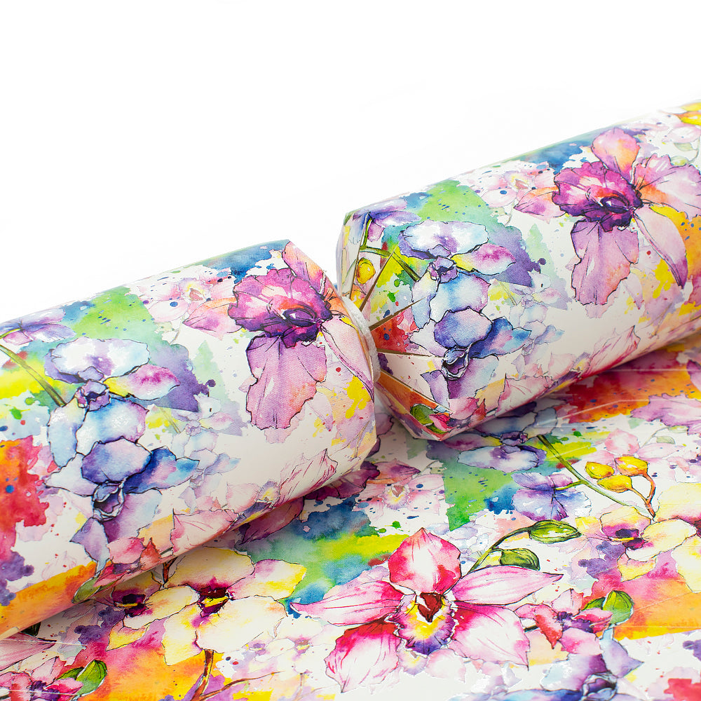 Watercolour Orchid | Cracker Making Craft Kit | Make &amp; Fill Your Own