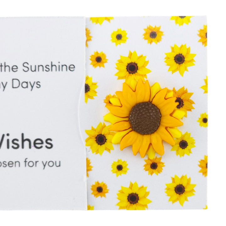 Thanks for Being the Sunshine On My Rainy Days | Button Wishes | Cracker Filler