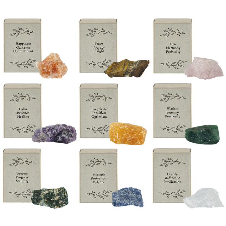 Mindfulness Crystal | Little Wellbeing Matchbox Gift | Cracker Filler