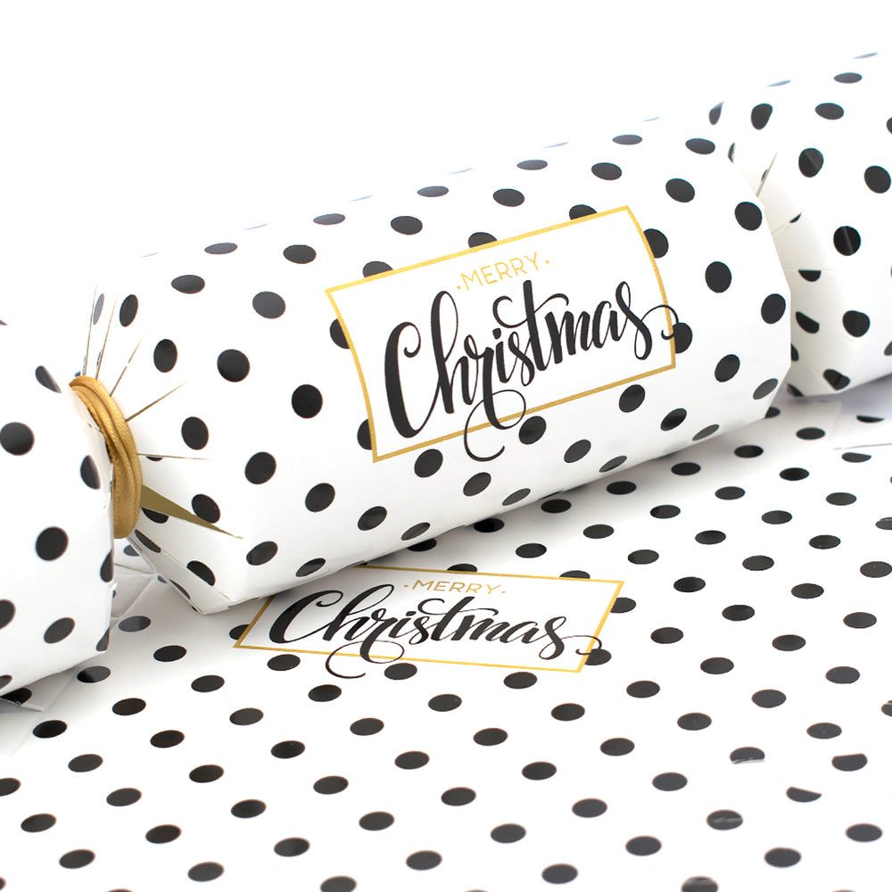Spotty Christmas | Cracker Making Craft Kit | Make &amp; Fill Your Own