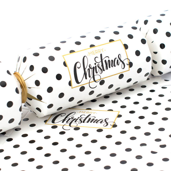 Spotty Christmas | Cracker Making Craft Kit | Make &amp; Fill Your Own