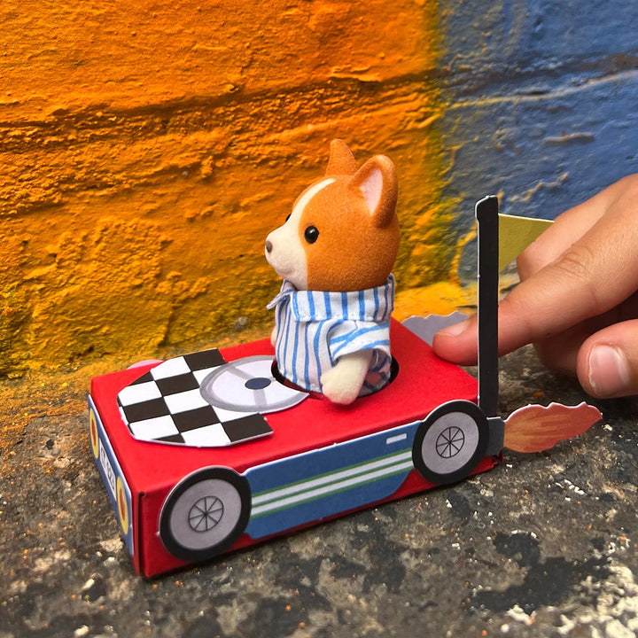 Make Your Own Matchbox Racing Car | Complete Sustainable Craft Kit for Kids