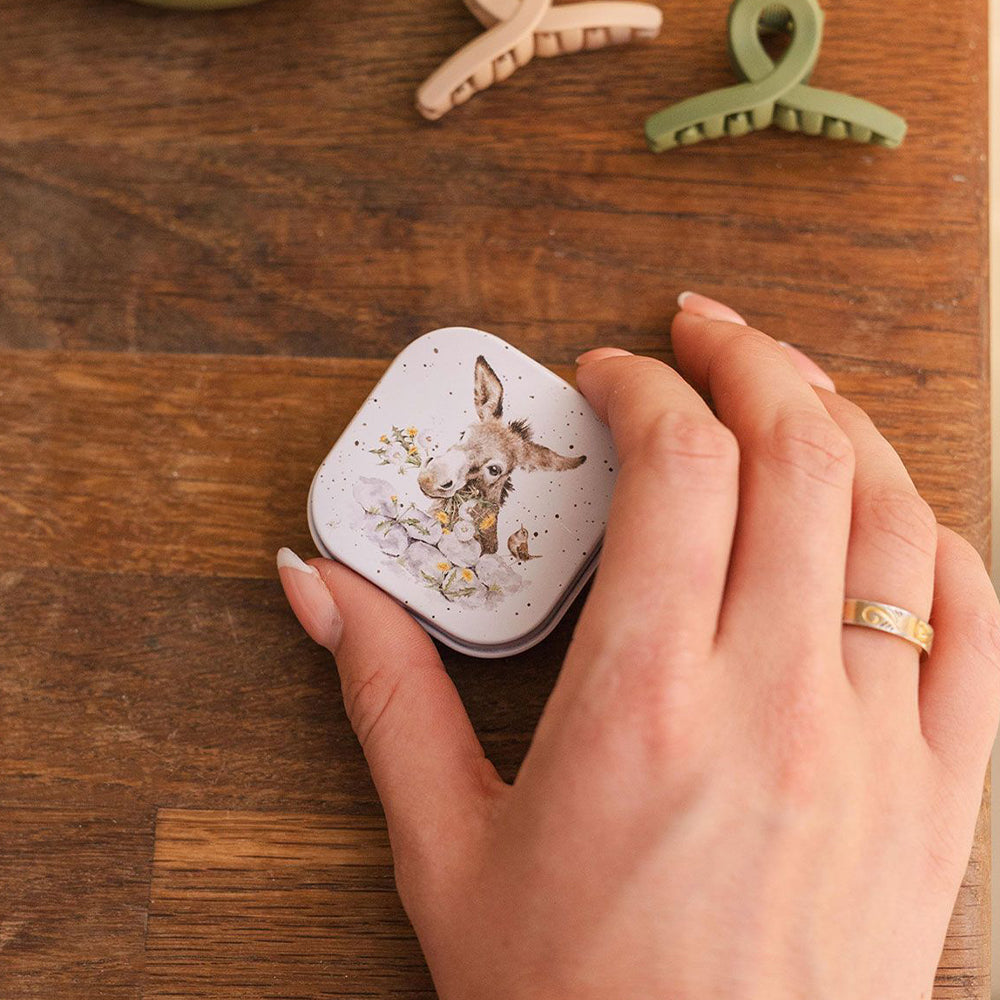 Dandelion Donkey | Wrendale Lip Balm Tin | Cracker Filler | Little Gift