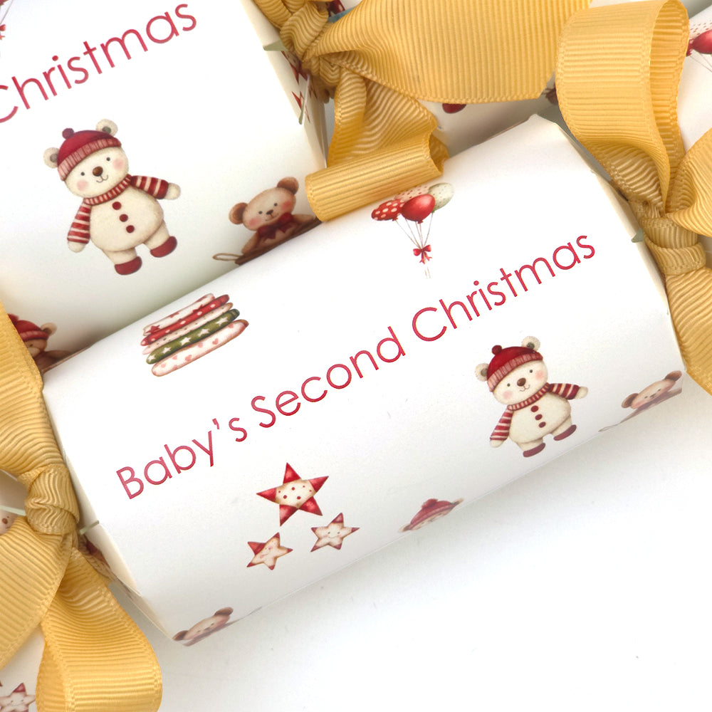 Baby's Second Christmas | Cracker Making Craft Kit | Make & Fill Your Own