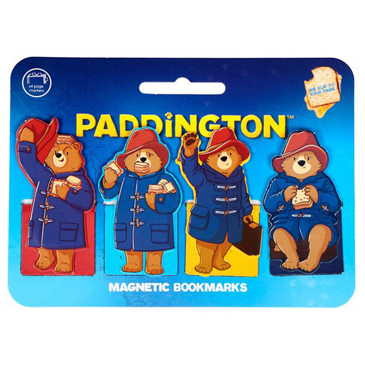 Paddington Bear | Magnetic Bookmarks | Set of 4 | Little Gift