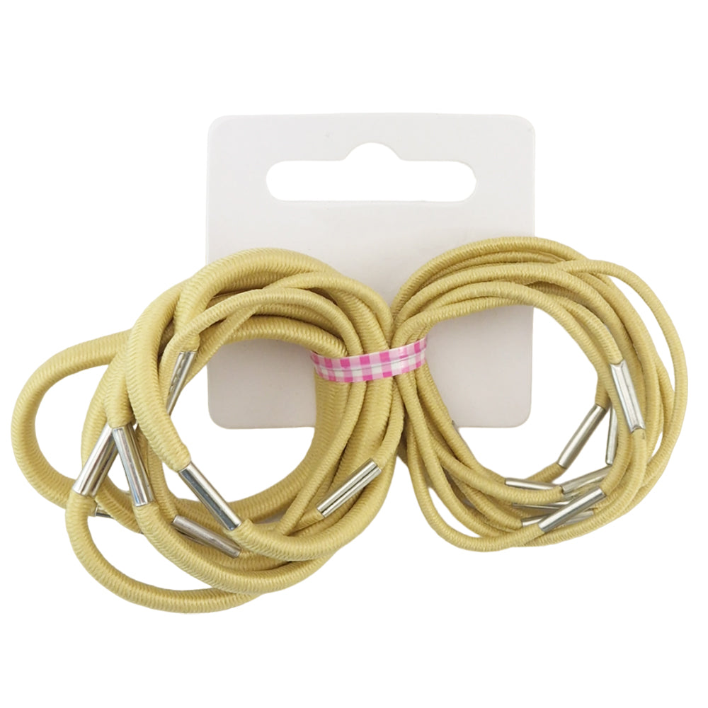 Blonde | Bundle of 18 Mixed Hair Elastics | Mini Gift | Cracker Filler