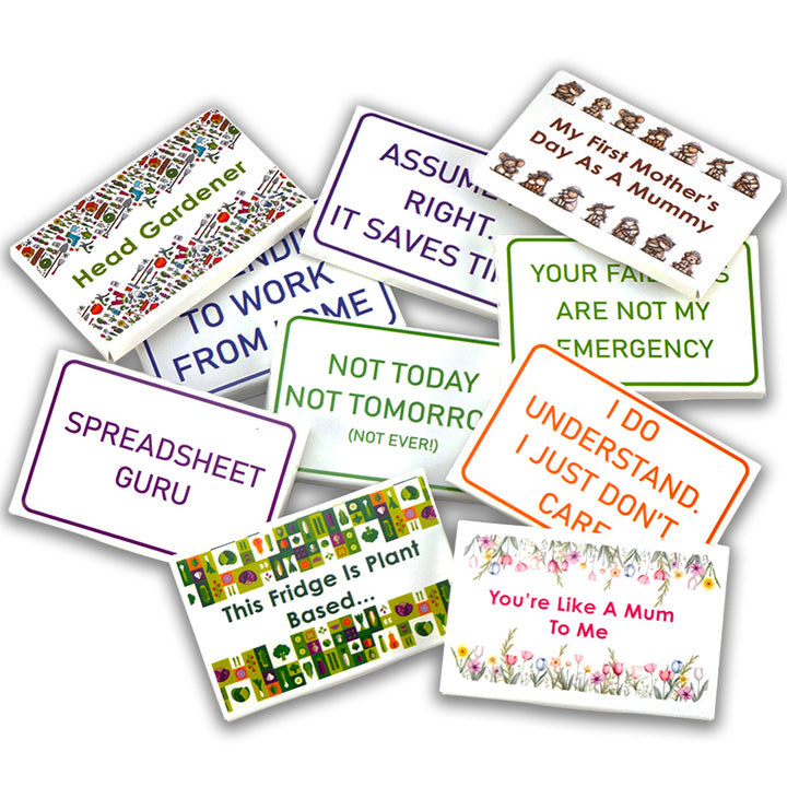 God is your refuge and strength | Fridge Magnet | Cracker Filler | Little Gift
