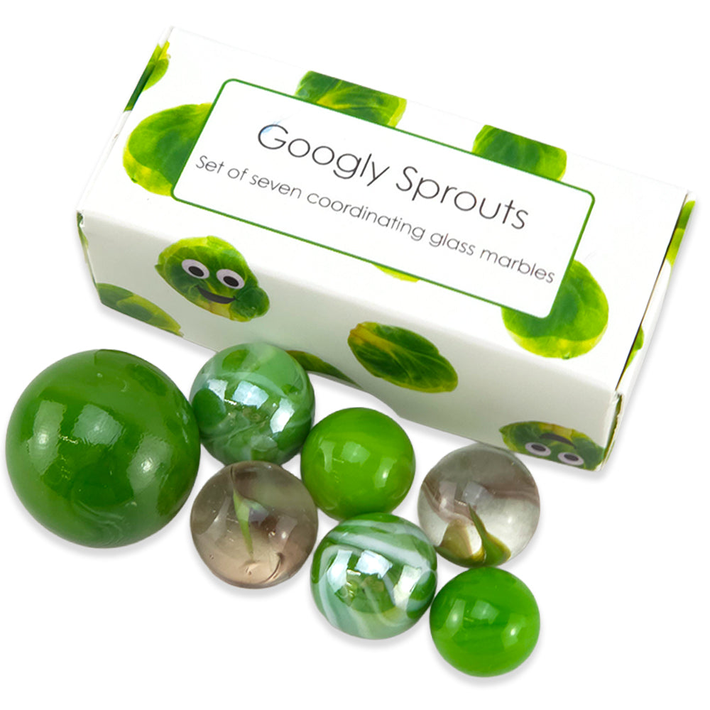 Googly Sprouts | Mini Box of Marbles for Kids | Cracker Filler | Little Gift