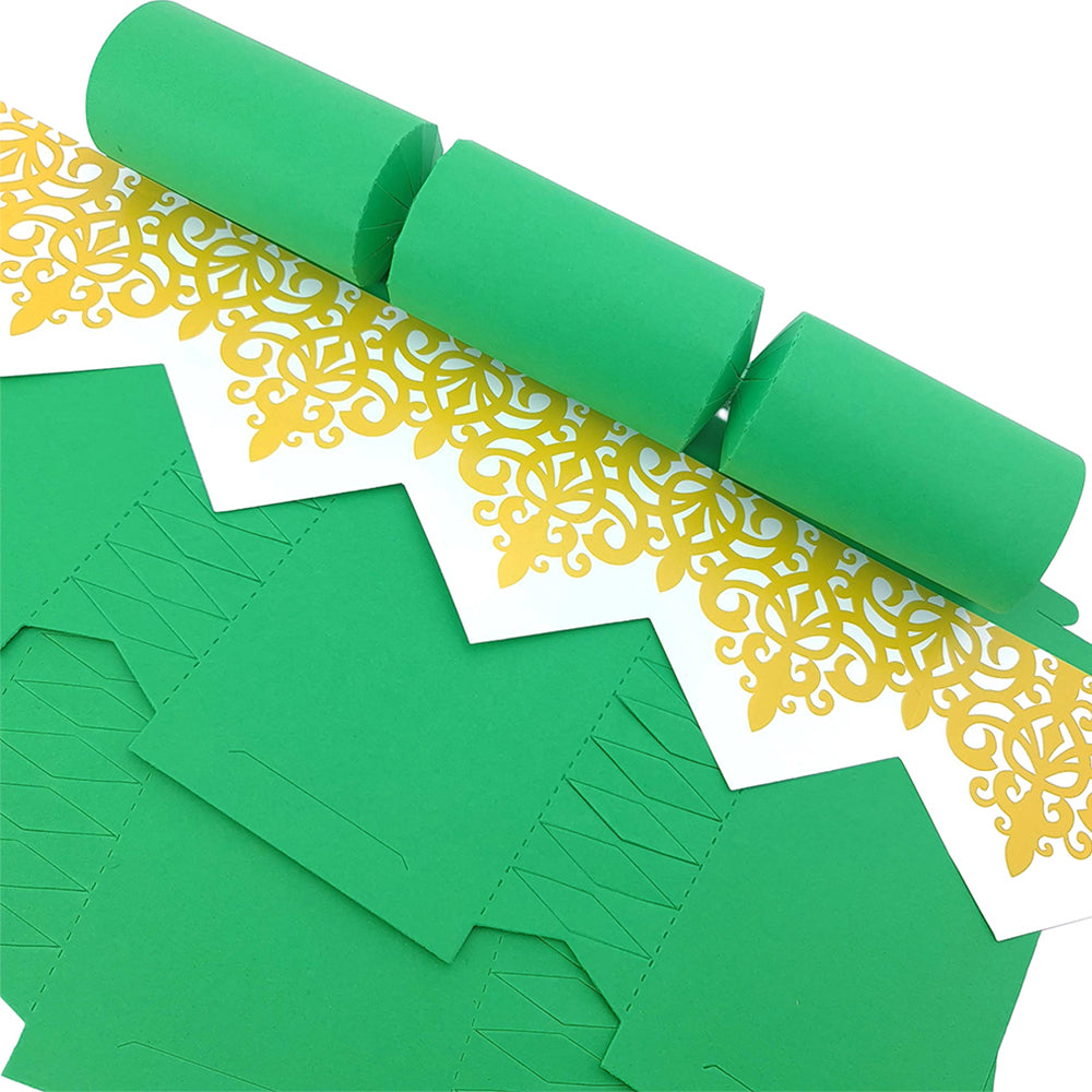 Emerald Green | Cracker Making DIY Craft Kits | Make Your Own | Eco Recyclable