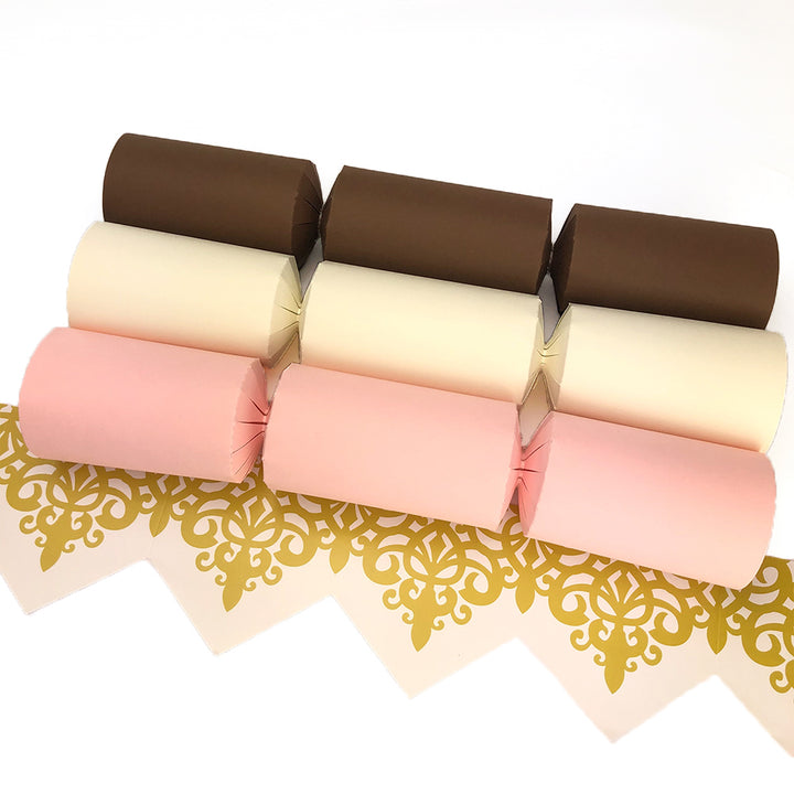 Neapolitan Tones | Craft Kit to Make 12 Crackers | Recyclable | Cracker Making