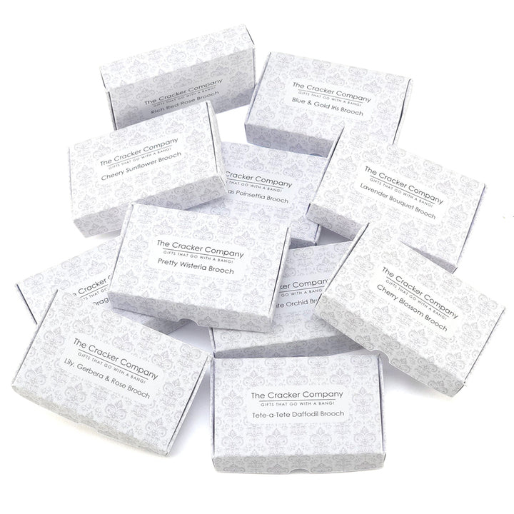 Wisteria Lilac Flower | Silver Plated Drop Earrings | Little Gift | Cracker Filler