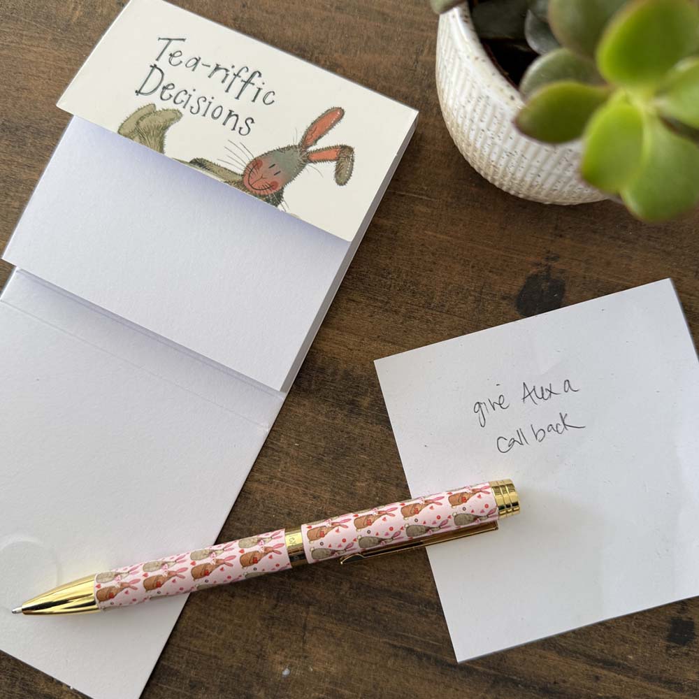 Tea-rrific Decisions | Mini Notepad | Magnetic Shut | Little Gift