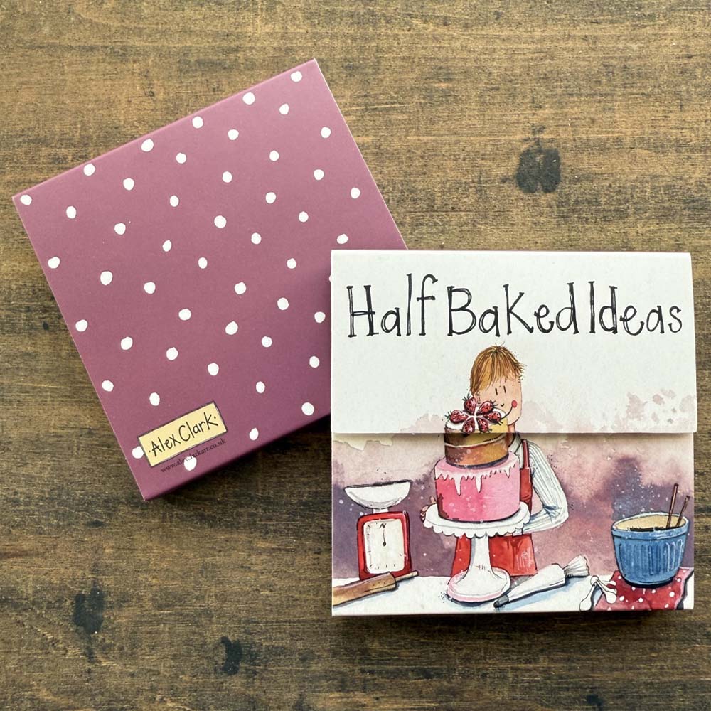 Half Baked Ideas | Mini Kitchen Notepad | Magnetic Shut | Little Gift