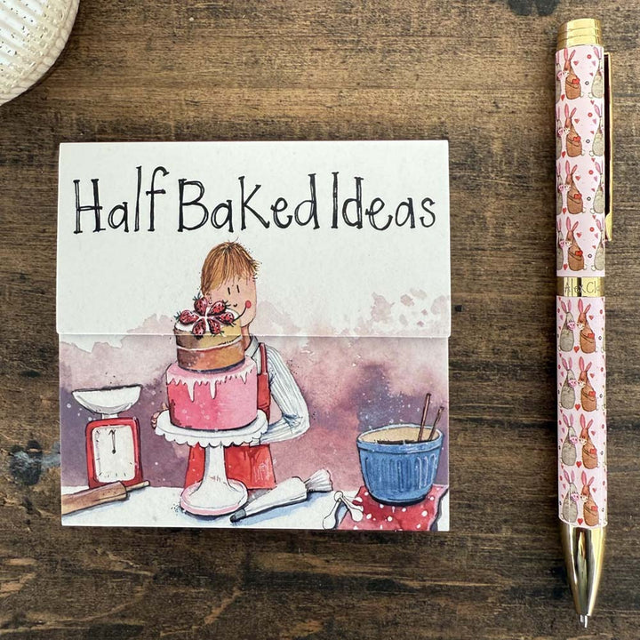 Half Baked Ideas | Mini Kitchen Notepad | Magnetic Shut | Little Gift