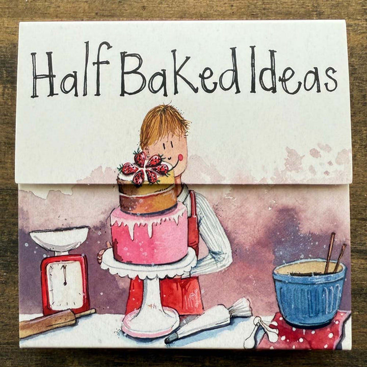 Half Baked Ideas | Mini Kitchen Notepad | Magnetic Shut | Little Gift