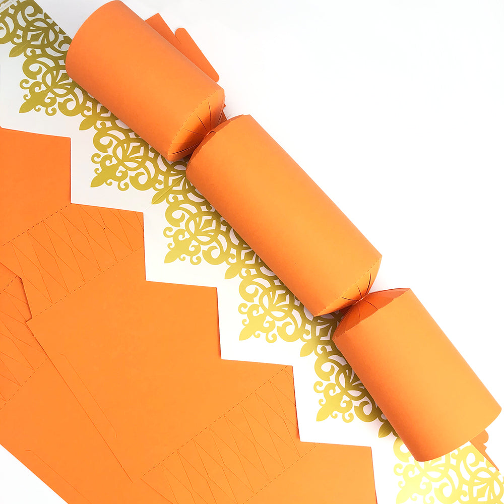 Orange | Cracker Making DIY Craft Kits | Make Your Own | Eco Recyclable