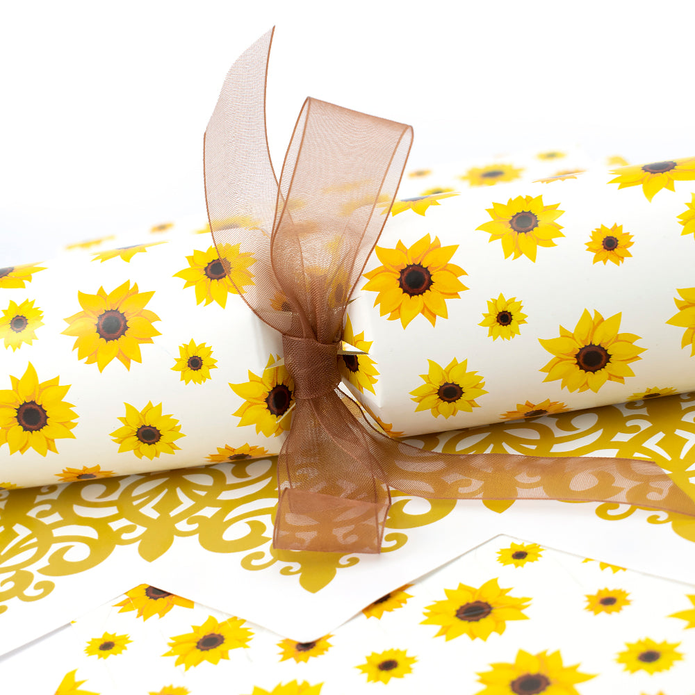 Simply Sunflowers | Cracker Making Craft Kit | Make &amp; Fill Your Own