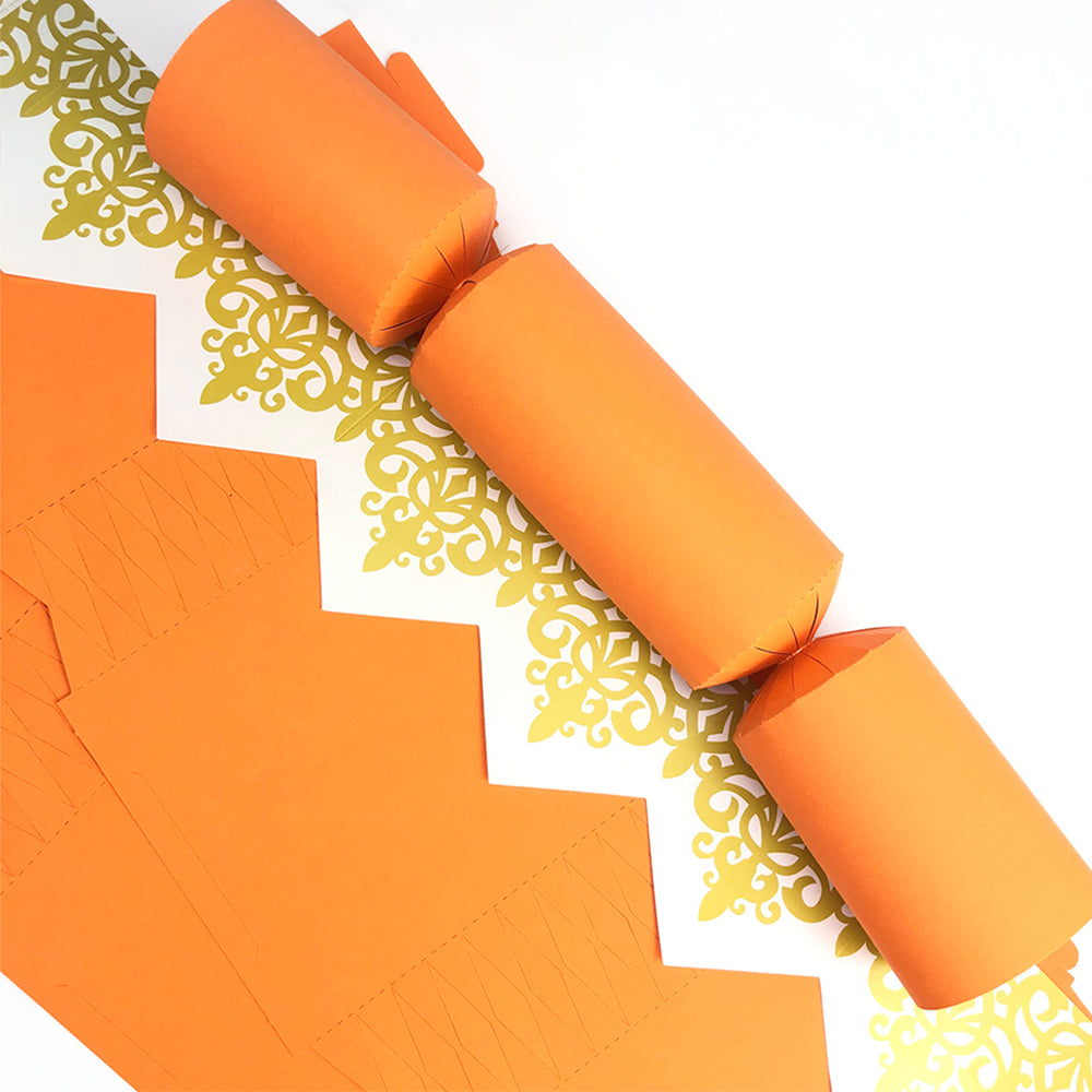 Orange | Cracker Making DIY Craft Kits | Make Your Own | Eco Recyclable