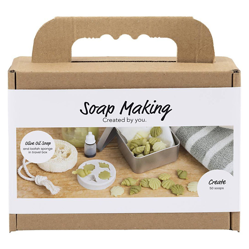 Make Your Own Mini Seashell Soaps | Complete Soap Making Craft Kit | Makes 50