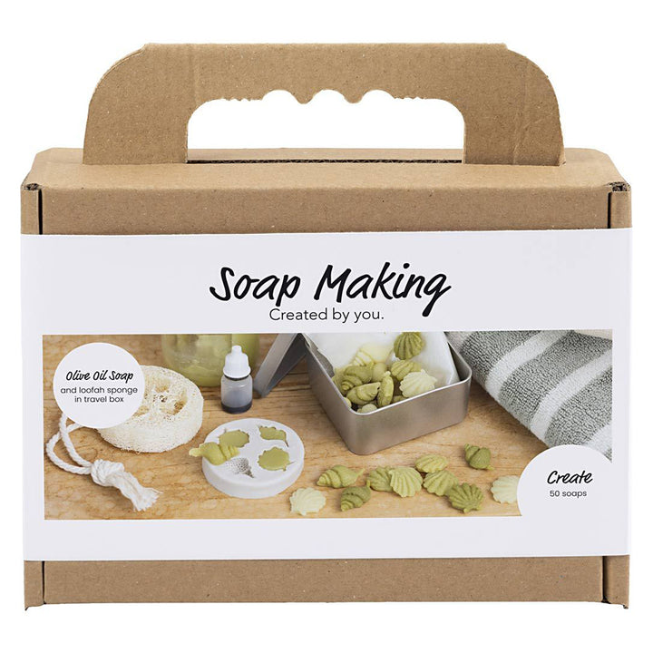Make Your Own Mini Seashell Soaps | Complete Soap Making Craft Kit | Makes 50