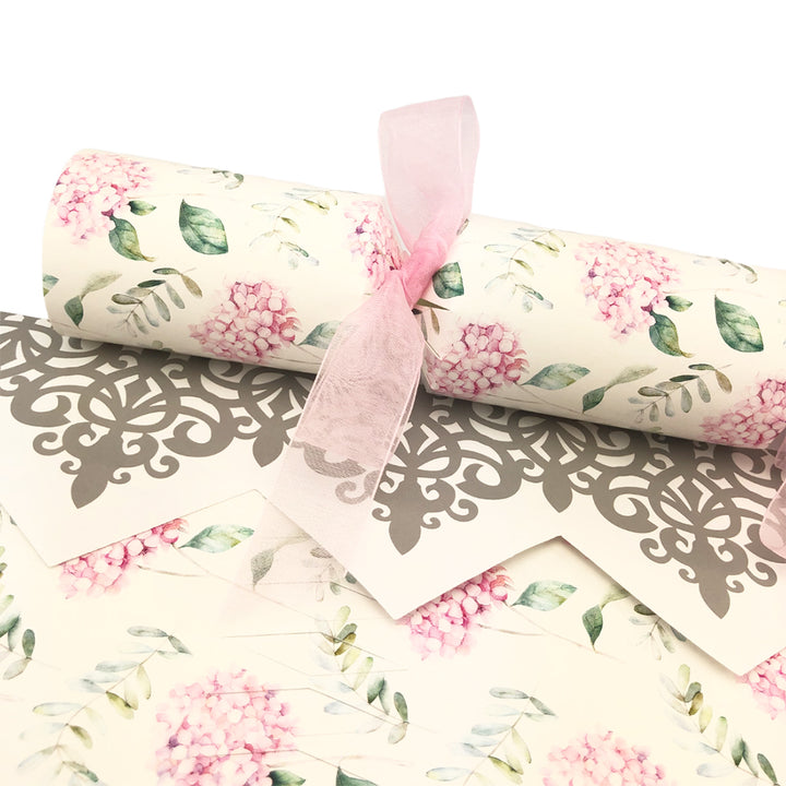 Pink Wedding Hydrangea | Cracker Making Craft Kit | Make &amp; Fill Your Own
