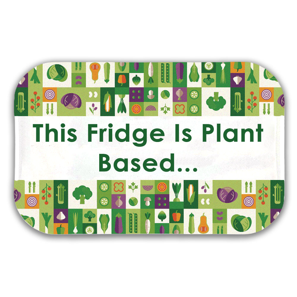 This Fridge Is Plant Based… | Fridge Magnet | Little Gift | Cracker Filler