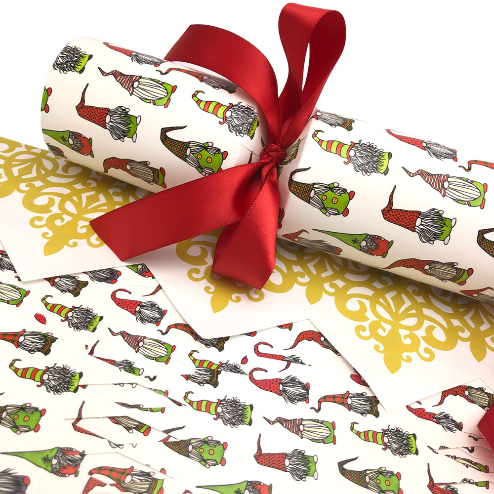 Bright Nordic Gonks | Christmas Cracker Making Craft Kit | Make &amp; Fill Your Own