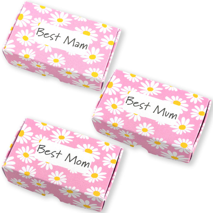 For Mums | Tea Rose &amp; Peony | 20g Travel Soap Bar | Little Gift | Cracker Filler