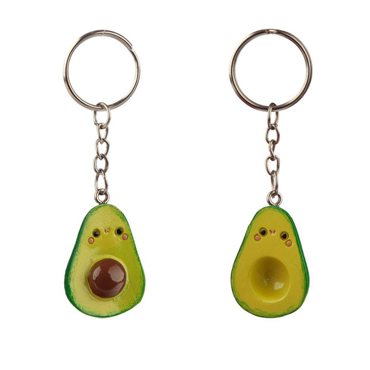 Avocado Keyrings | Set of 2 | Mini Gift | Cracker Filler