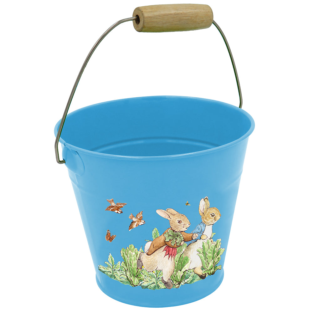 Peter Rabbit | Metal Bucket | Kids Beatrix Potter Gardening Gift