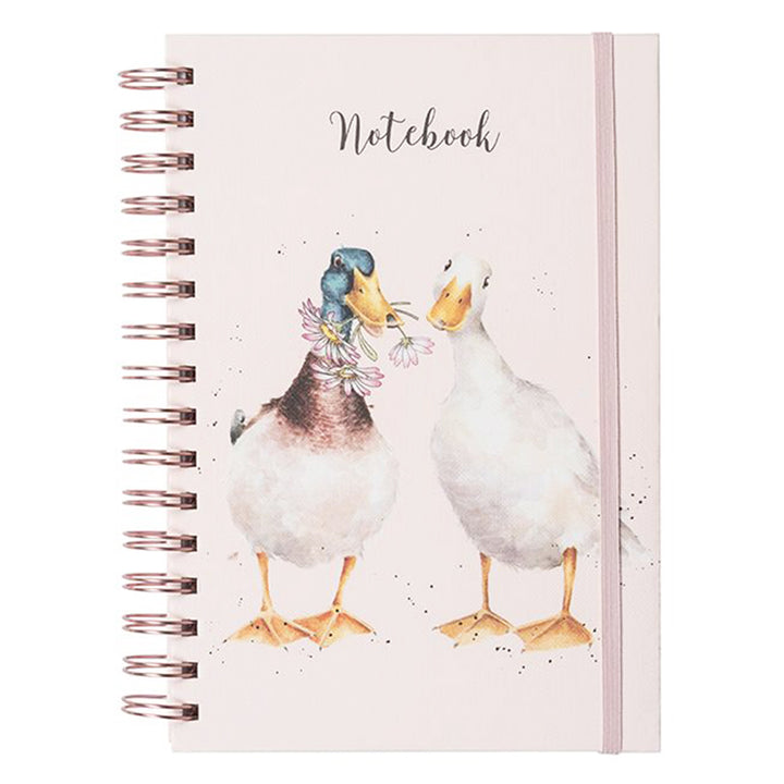 Daisy Duck Love | A5 Spiral Notebook | Wrendale Designs