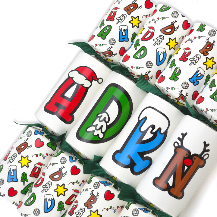 Letters A to Z | Single Christmas Cracker Making Craft Kit | Funtime Design