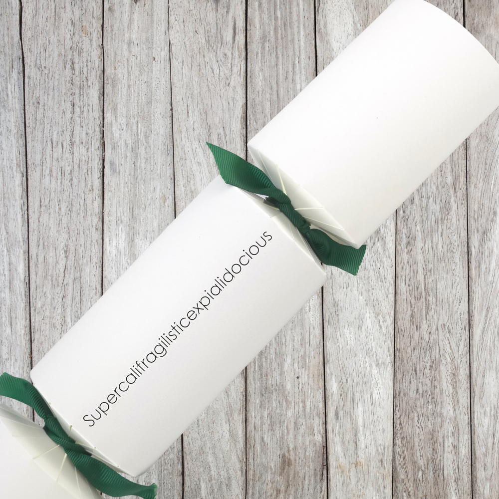 Supercalifragilisticexpialidocious | Modern Phrases Cracker Making Kit