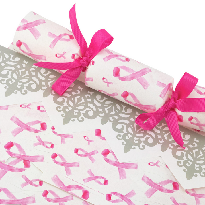 Pink Ribbons | Cracker Making Craft Kit | Make &amp; Fill Your Own