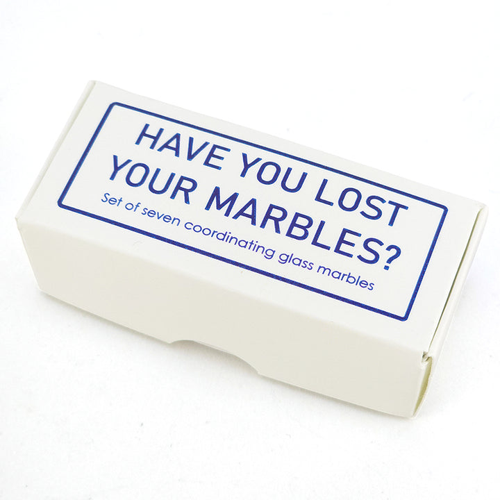 Have You Lost Your Marbles? | Mini Box of Marbles for Grown Ups | Cracker Filler