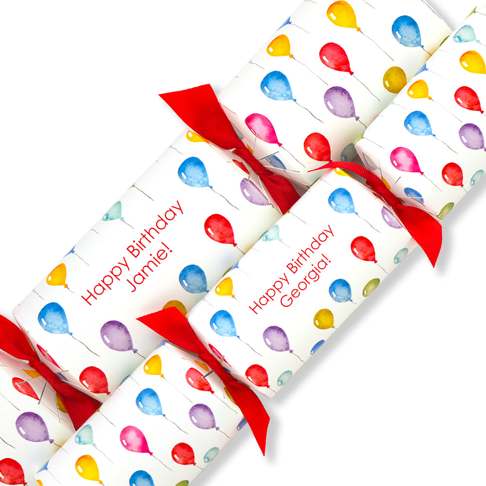 Personalised Cracker Making Craft Kit | Birthday Balloons | Minimum 4