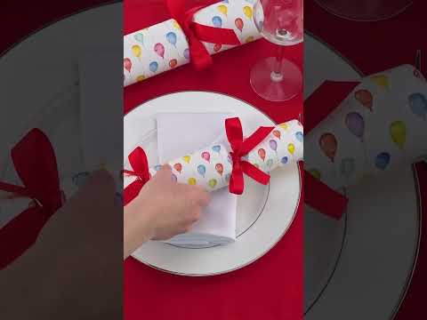 Party Balloons | SNAPLESS Birthday Cracker Making Craft Kit | Makes 6