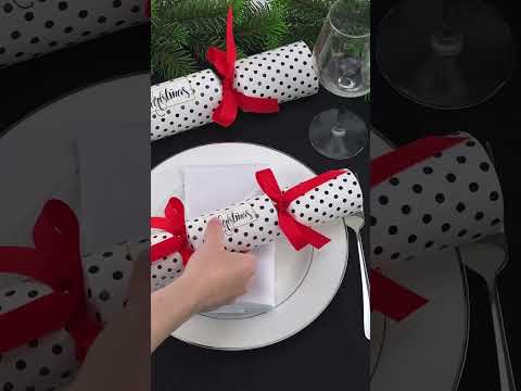 Spotty Christmas | Cracker Making Craft Kit | Make &amp; Fill Your Own