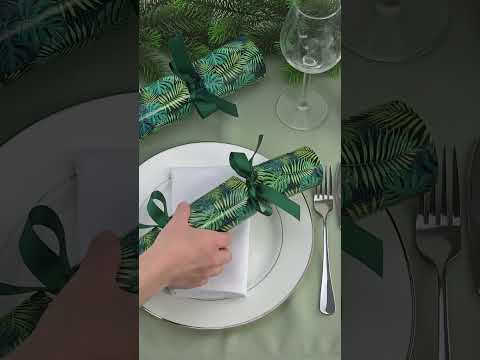 Tropical Leaves | Cracker Making Craft Kit | Make &amp; Fill Your Own