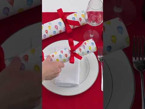 Party Balloons | Birthday Cracker Making Craft Kit | Make & Fill Your Own