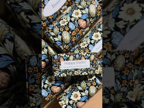 30 Reusable Easter 2.5m Paper Chains | William Morris Eggs | No Glue Needed