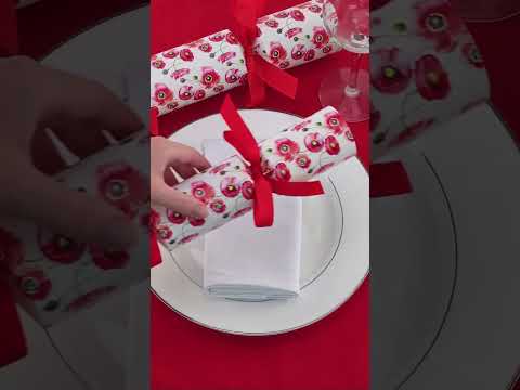 Watercolour Poppy | Cracker Making Craft Kit | Make &amp; Fill Your Own