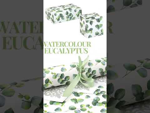 Watercolour Eucalyptus | Cracker Making Craft Kit | Make and Fill Your Own