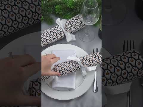 Just Penguins! | Christmas Cracker Making Craft Kit | Make &amp; Fill Your Own
